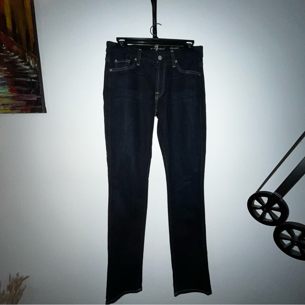 7ForAllMankind Kimmie straight jeans, women’s size 29